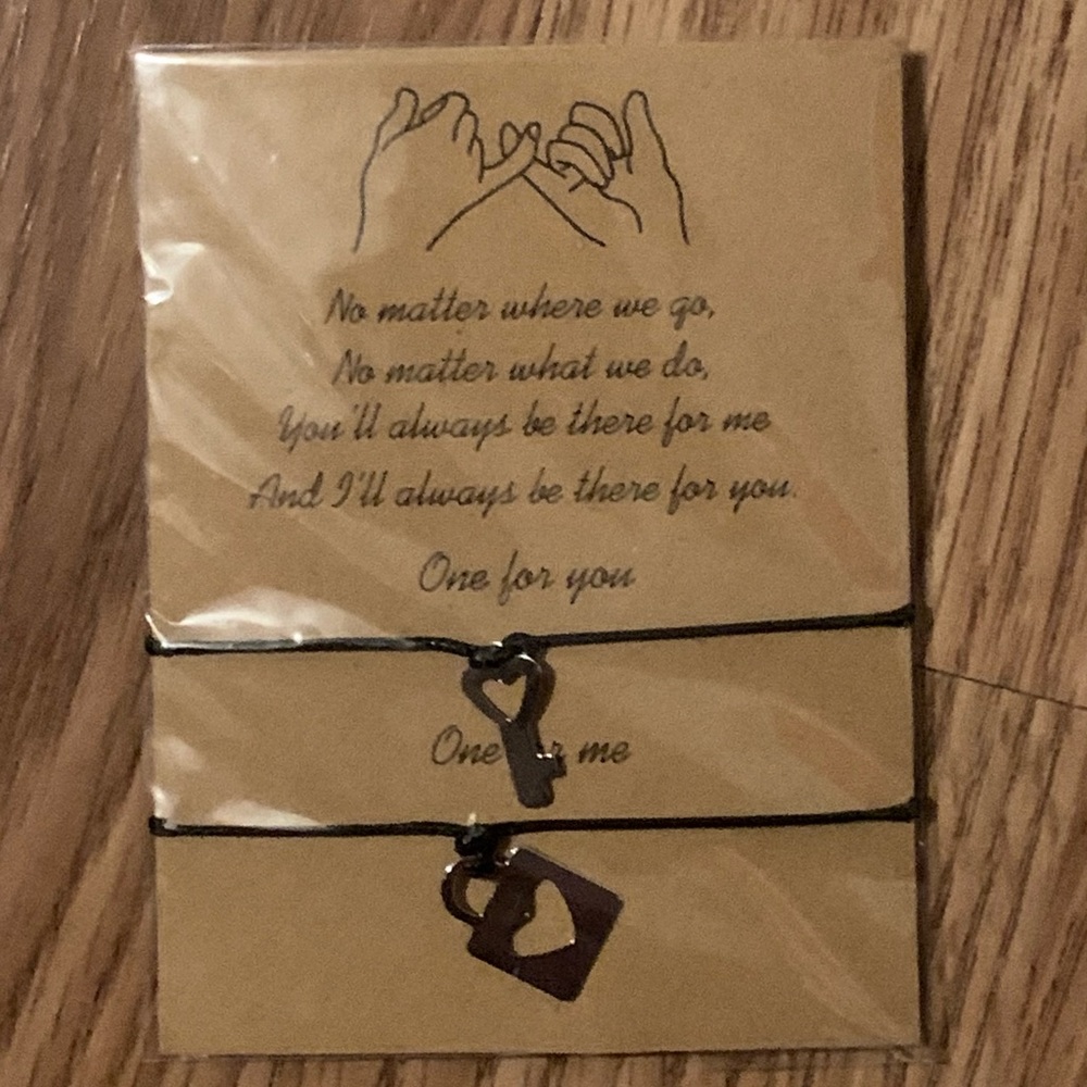 Set of friendship bracelets